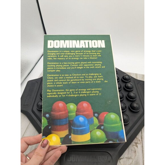 Domination Game Parts Board Replacement Pieces Milton Bradley #4207 - Picture 2 of 7
